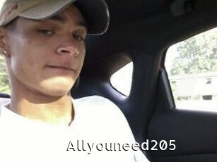 Allyouneed205
