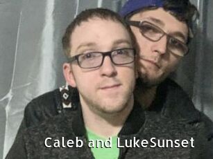 Caleb_and_LukeSunset