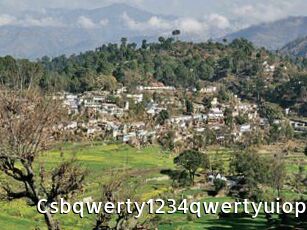 Csbqwerty1234qwertyuiop