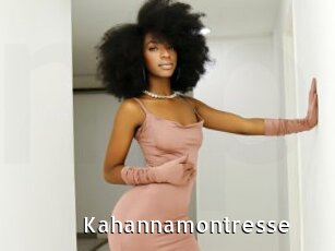 Kahannamontresse