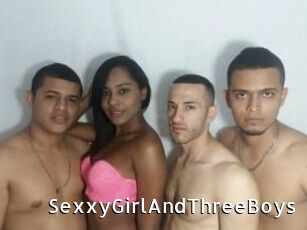 SexxyGirlAndThreeBoys