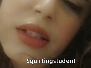 Squirtingstudent