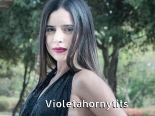 Violetahornytits